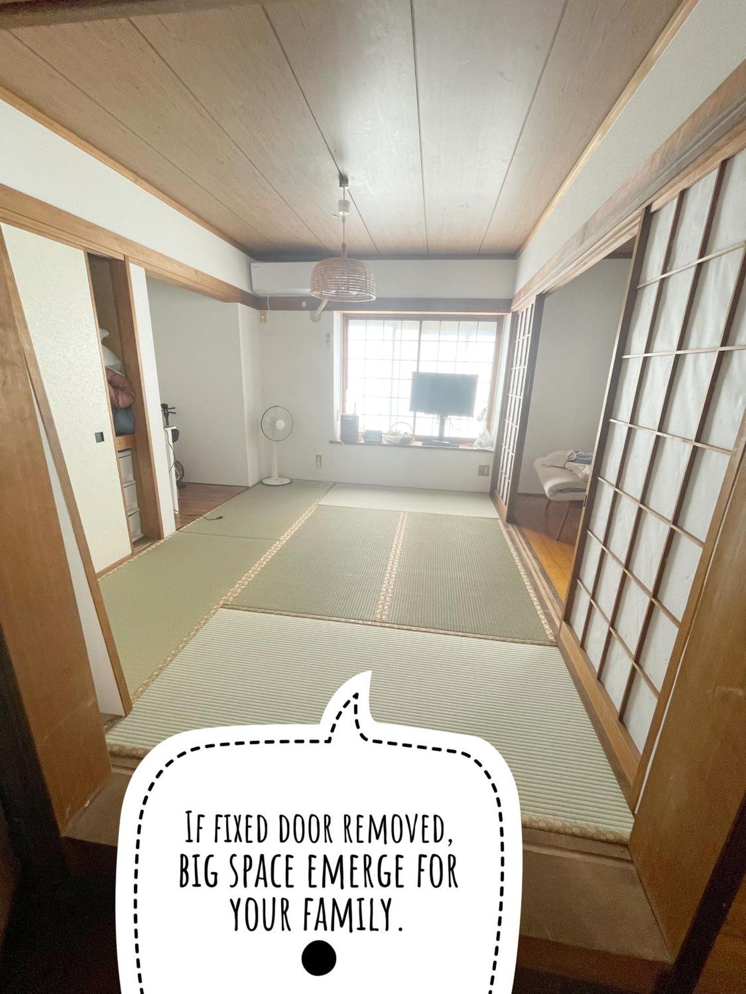 Tatami Room & Living Room Equipped With Multinational Tv And Fire, Bbq Corner In Tokyo Downtown House Exteriér fotografie